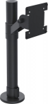 Ergonomic Solutions New VESA 75/100 Pole Mount -, BLACK