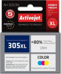 Activejet AH-305CRX Ink (replacement for HP 305XL 3YM63AE; Premium; 18 ml; color Cyan, Magenta, Gelb)