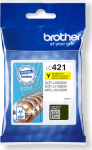 Brother LC-421Y YELLOW 200 PAGES, DCP-J1050DW/J1140DW/MFC-J1010DW