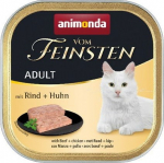 ANIMONDA Vom Feinsten Adult Beef with chicken - wet cat food - 100g