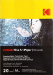 Kodak fotopaber A4 Fine Art Smooth 230g 20 lehte