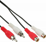 Cable Intos RCA (Cinch) x2 - RCA (Cinch) x2 5m czarny (89935)