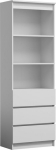 Topeshop Office bookcase RS-60 white