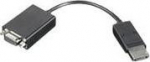 Lenovo DisplayPort f/ VGA Monitor Cab, DisplayPort - VGA, 0.2 m