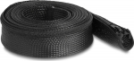 Delock umbilical cord - 5 m - Schwarz