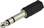 SOUND STATION QUALITY (SSQ) SSQ HA1 SS-1820 Adapter Jack Stereo 3.5 mm female - Jack Stereo 6.3 mm male Black