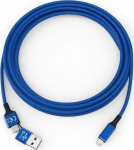 smrter SPEEDY Ladekabel, Typ Lightning, 100cm, blue retail