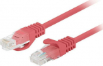 Patchcord kat.6 UTP 2m czerwony Fluke Passed Lanberg 10-Pack
