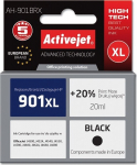 Activejet AH-901BRX Ink (replacement for HP 901XL CC654AE; Premium; 20 ml; black)