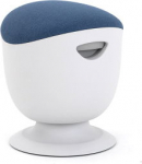 Up Up Seul ergonomic balance stool White, D47 Blue fabric