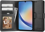 Kaitse&uuml;mbris kaanega Wallet, Samsung Galaxy A34 5G, must, Tech-Protect