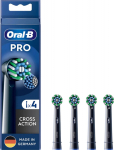 Oral-B CrossAction , 4 St&uuml;ck(e), Schwarz, 3 Monat( e), Oral-B, Box