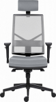Powerton Office Chair Ergonomic Office Chair Marie, Szary