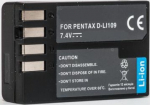 Extra Digital Pentax, battery D-Li109