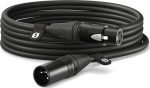 R&Oslash;DE Rode kaabel XLR 6m, must