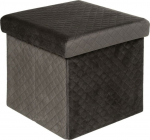 5five Stylish pouffe Opening Chest Footstool Seat 31x31 cm