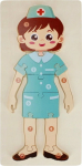 Mega Creative DREW NURSE PUZZLE 10EL 15X32 MC FOL102