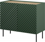 Cama MEBLE 2D chest of drawers ONDA 98x45xH85 green