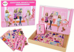 LeanToys Educational Magnetic Puzzle Set Doll Theme