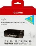 Canon PGI-29 MBK/PBK/DGY/GY/LGY/CO Multipack