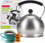 Kamille NON-ELECTRIC KETTLE 0873 SZARY 2 L
