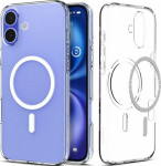 Spigen Liquid Crystal Magsafe do iPhone 16 przezroczysty