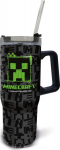 Stor: Minecraft Squared Pattern - Young Adult DW XL Insulated Stainless Steel Rambler Mug (75643)