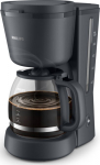 Philips Essentials Collection HD7430/90 szary - Kind: overflow| Type of coffee: ground | Types of drinks: black coffee| Moc [W]: 1000