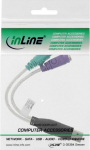 Adapter USB InLine USB - PS/2 x2 White (33386)