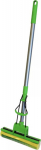 Sauber 24801022 Pressure brush with telescopic handle / Green