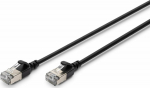 DIGITUS patch cable CAT 6A F/FTP Slim 1.50m schwarz