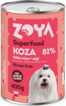 ZOYA Superfood Goat - wet dog food - 400g