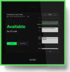 Evoko Naso, Room Manager. Incl, 1-year Workplace Booking Plus