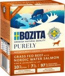 BOZITA Purely beef with salmon patty with pieces of meat 370g
