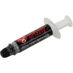 Thermal Grizzly | Thermal grease "Kryonaut" 1g | universal | Thermal Conductivity: 12.5 W/mk * Thermal Resistance: 0.0032 K/W * Electrical Conductivity: 0 pS/m * Viscosity : 130-170 Pas * Specific Weight : 3.7g/cm3 * Temperature : -200 &deg;C / +350 &deg;C W