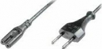 Digitus | Power Cord, Euro - C7 M/F, H03VVH2-F 0.75qmm | AK-440104-018-S