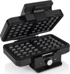 Tristar Waffle maker | WF-1165 | 1000 W | Number of pastry 2 | Belgium | Black