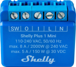 Shelly Plus 1 Mini Gen3 WLAN relay Blue