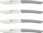 Berkel steak knife set 4-pcs. Color grey
