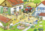 Ravensburger pusle 2x24 tk P&auml;ev farmis