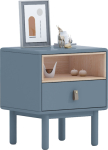 Nightstand IRIS 48x40xH55cm, grey