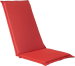 Chair pad SUMMER 48x115xH4.5cm, bordeaux