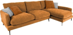 Corner sofa DAISY RC, brown