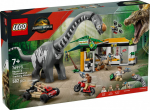 Lego Klocki Jurassic World 76973 Na Titanosaurus and Raptor Tracks
