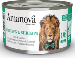 Amanova Cat Chicken&Shrimps w galaretce puszka 70g