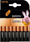 Duracell Battery Plus - AAA (MN2400/LR03) BOOST CP16 16St