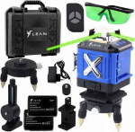 Lean Plane Laser Level 4D 16 Suitcase Line 2 Blue Batteries
