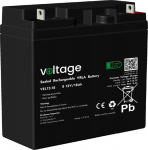 Akumulator AGM Voltage Long Life 12V 18Ah VEL12-18 (Lifespan 15 lat)