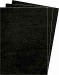 Bound cardboard FELLOWES A4, black 100 sheets