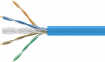 Equip Instal.Kab Cat6A DCA U/UTP 305.00m blau LSZH